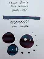 Sailor Jentle Four Seasons Yama-dori - 4ml Fountain Pen Inks Sample