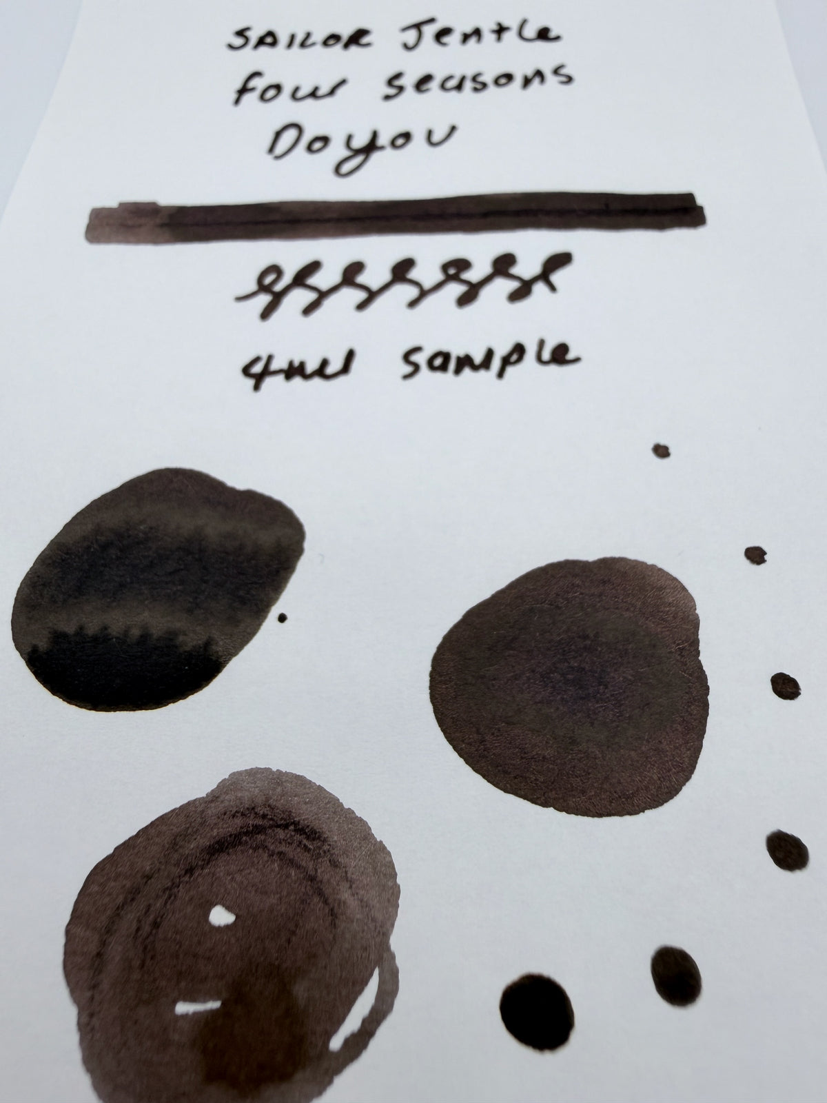Sailor Jentle Four Seasons Doyou - 4ml Fountain Pen Ink Sample