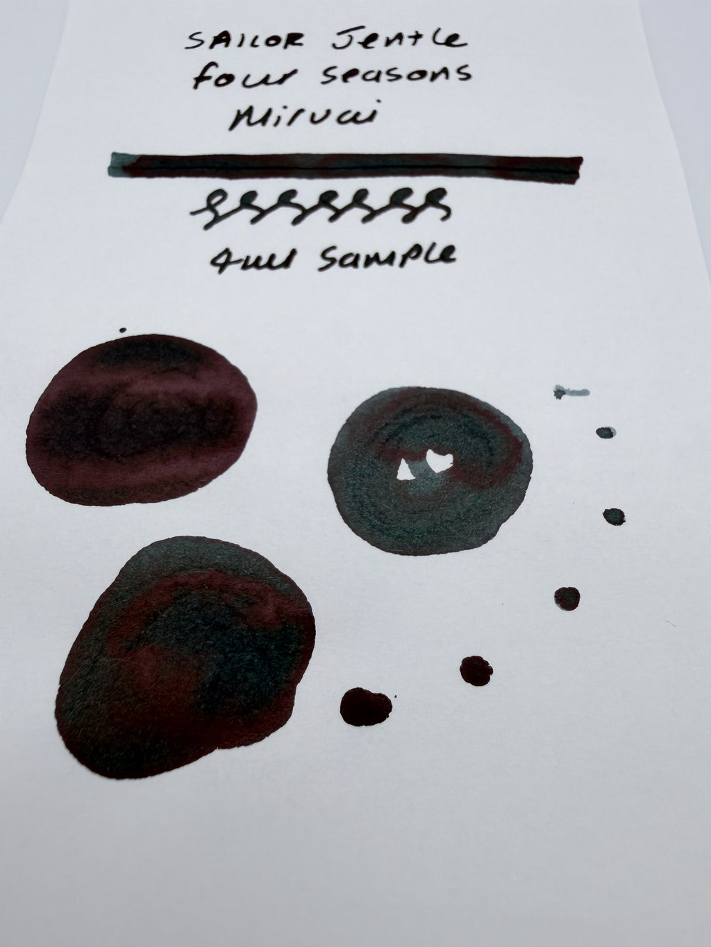 Sailor Jentle Four Seasons Miruai - 4ml Fountain Pen Ink Sample