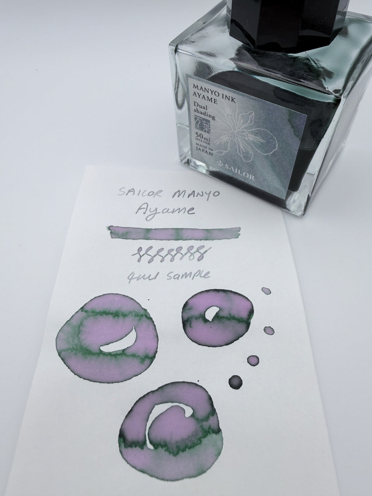 Sailor Manyo Ayame — 4ml Fountain Pen Ink Sample