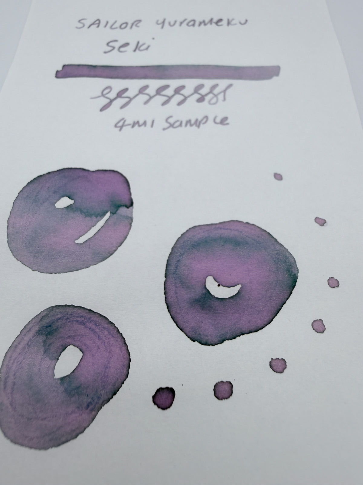 Sailor Yurameku Seki — 4ml Fountain Pen Ink Sample