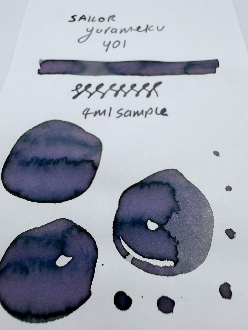 Sailor Yurameku Yoi - 4ml Fountain Pen Ink Sample Vial