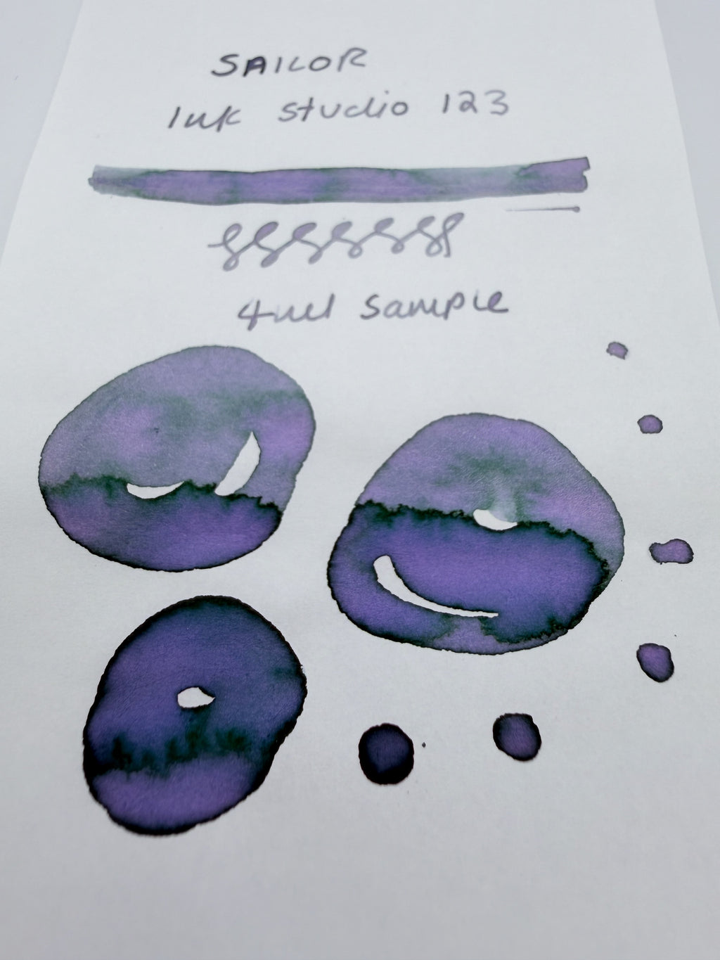 Sailor Ink Studio 123 - 4ml Fountain Pen Ink Sample