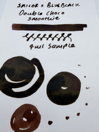Sailor x BlueBlack Drink Series Double Choco Smoothie — 4ml Fountain Pen Ink Sample