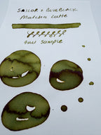 Sailor x BlueBlack Matcha Latte - 4ml Fountain Pen Ink Sample