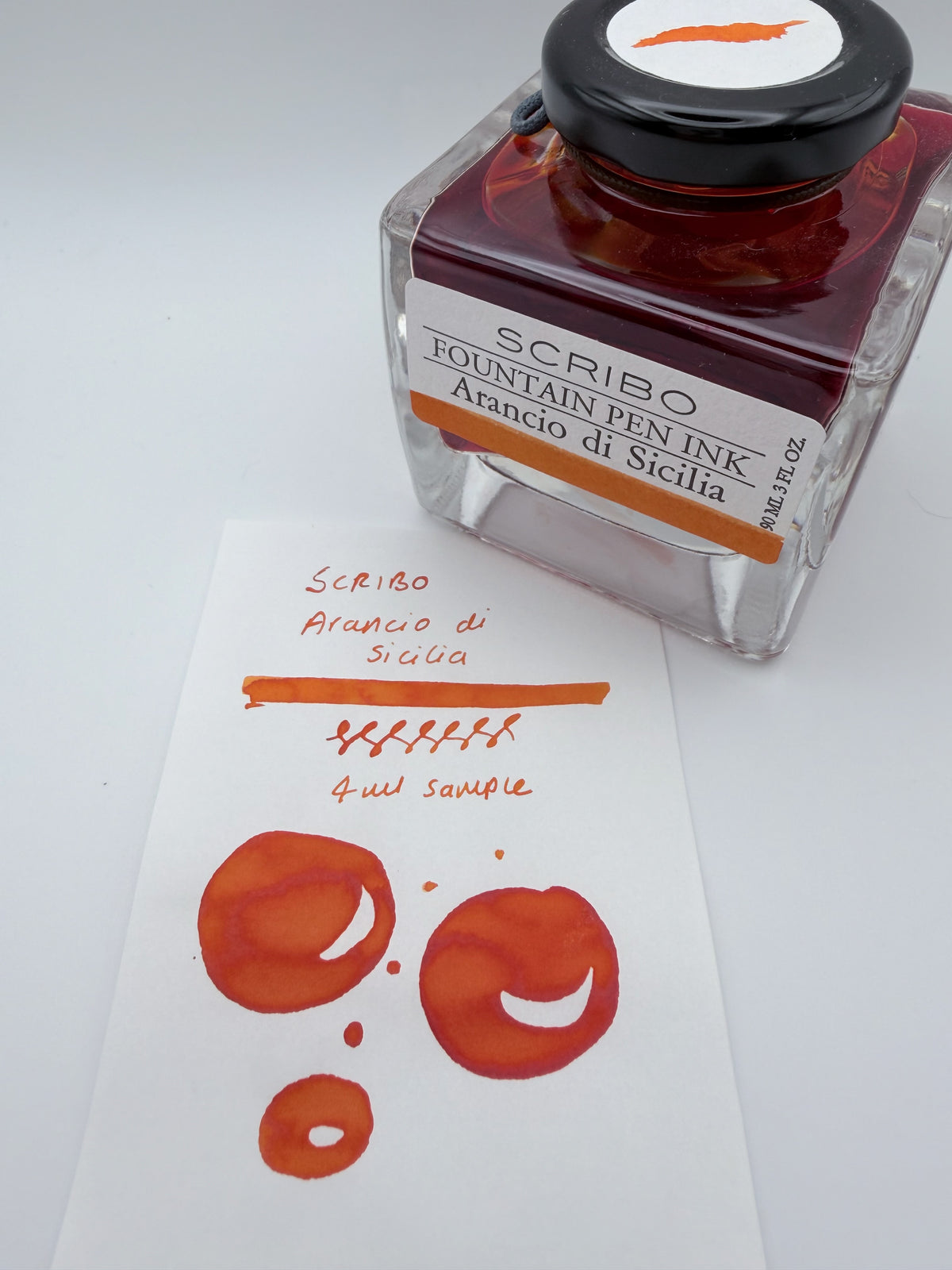 Scribo Arancio di Sicilia - 4ml Fountain Pen Ink Sample