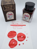 Tono & Lims x nocco. Mushroom Image Ink Benitengutake Shimmer - 4ml Fountain Pen Ink Sample