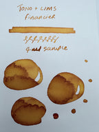 Tono & Lims Baby Colour Financier — 4ml Fountain Pen Ink Sample
