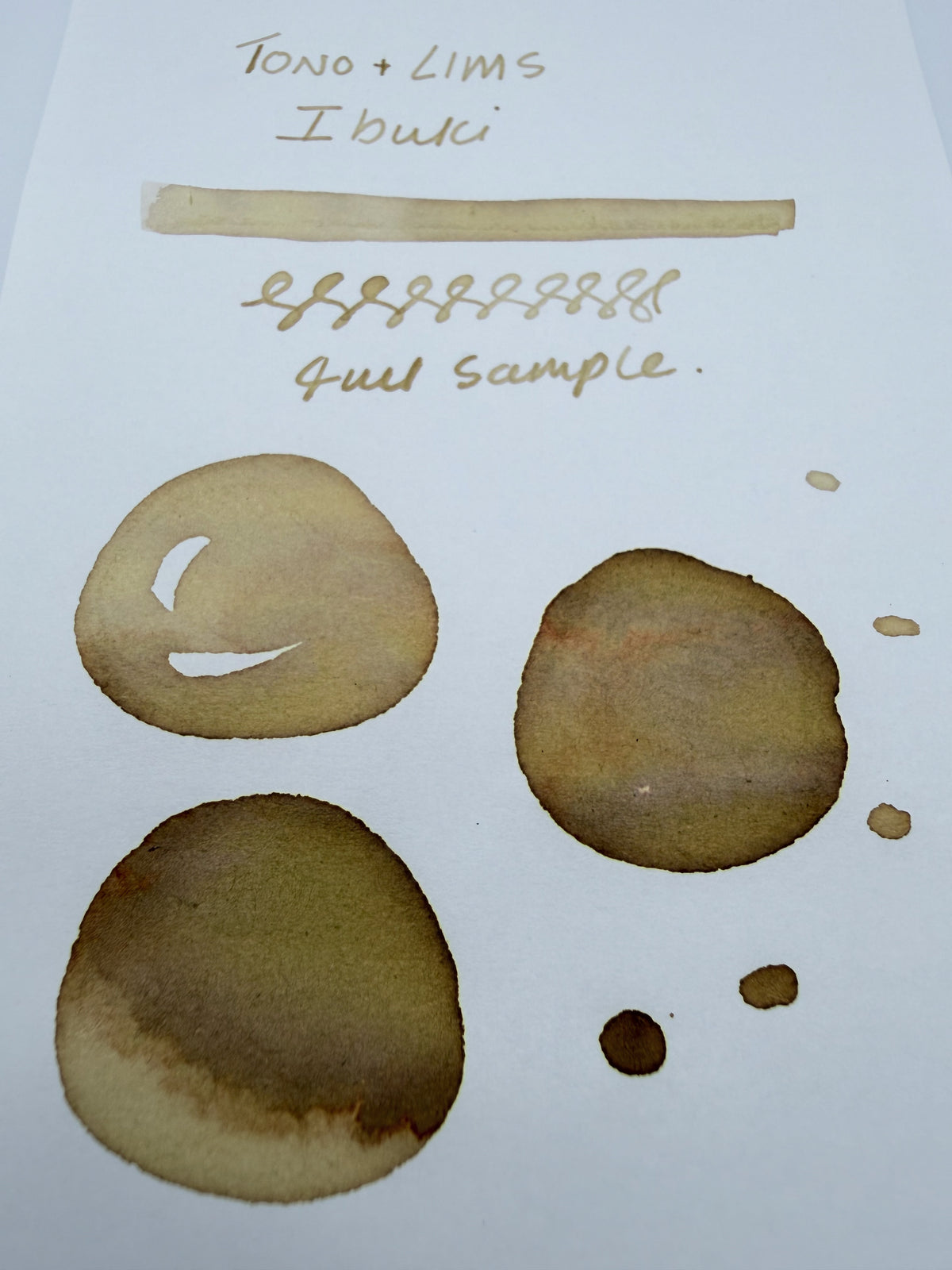 Tono & Lims Kaleidoscope Pure Ibuki - 4ml Fountain Pen Ink Sample
