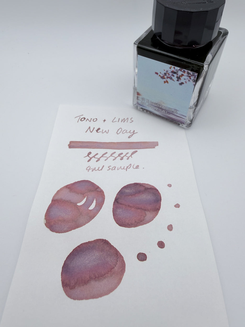 Tono & Lims x Moemi of Idea Switch It's a New Day - 4ml Fountain Pen Ink Sample