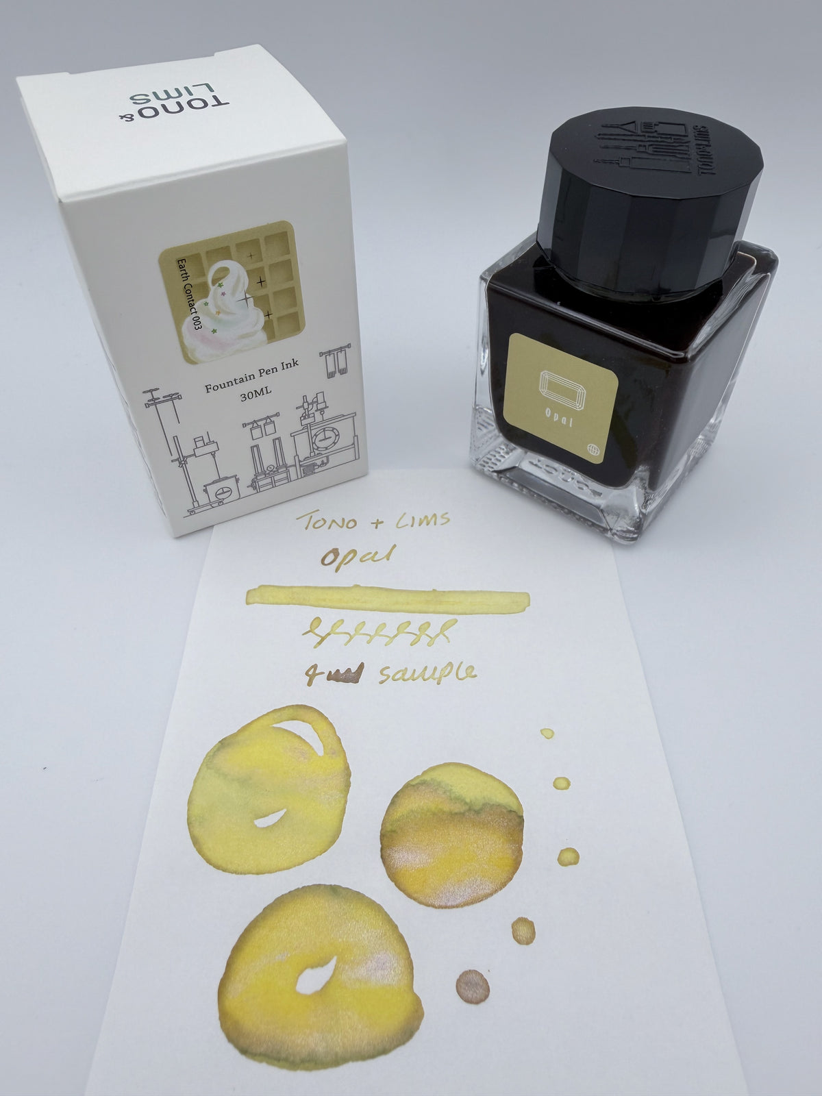 Tono & Lims Earth Contact Opal — 4ml Fountain Pen Ink Sample
