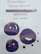Troublemaker Golden Orchid - 4ml Fountain Pen Ink Sample