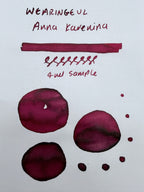 Wearingeul World Literature Anna Karenina — 4ml Fountain Pen Ink Sample